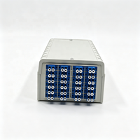 Boîtier de terminaison fibre optique 48 cœurs mural en PP avec adaptateur LC pour distribution télécom FTTH