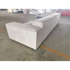 Phòng khách sang trọng sofa lớn 3 4 5 chỗ ngồi hiện đại l-hình dạng vải sofa 310 cm biệt thự cao cấp góc Sofa ghế khách sạn đồ nội thất - Product Image 2