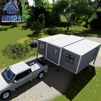 Maison de conteneur extensible préfabriquée à l'épreuve des ouragans 20Ft 40Ft 2 3 4 5 Bedroom Villa préfabriquée Portable Home Casa Portable