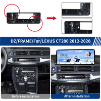 Autoradio Android Meihua 12,3 pouces avec DSP, lecteur CD, montage sur tableau de bord, Android Auto pour Lexus CT200 2012-2020, écran partagé, stéréo GPS