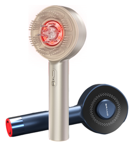 Peigne portable pour la croissance des <span class=keywords><strong>cheveux</strong></span> avec lumière rouge, masseur du cuir chevelu, applicateur d'huile, <span class=keywords><strong>brosse</strong></span> vibrante <span class=keywords><strong>à</strong></span> pince pour le soin des <span class=keywords><strong>cheveux</strong></span> - Product Image 3