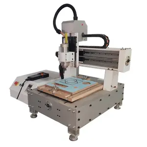 Mini enrutador Cnc que ahorra espacio, máquina de grabado de enrutador de madera de corte Cnc 4040 con el mejor precio