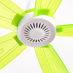 Mini Ceiling Fan Five Blade Remote Control Ac Motor 220V For Dorm Room Household Use - Product Image 2