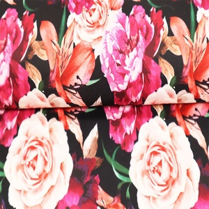 Cửa Hàng Chuyên Nghiệp Mill Hoa Đẹp In Twill Dệt Kim Nhiều Lớp Túi Xách Nữ In Vải <span class=keywords><strong>Knapsack</strong></span> - Product Image 2