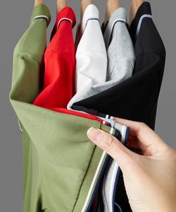 Penjualan terlaris kaus Polo kaus Golf Logo kustom untuk pria kaus Polo pola Solid kain rajut kaus anak laki-laki lengan pendek kasual - Product Image 2