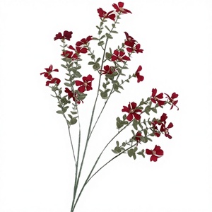 Nuovi Fiori Artificiali in Seta, Piccoli Fiori Selvatici Modello MJ, Decorazione Morbida per Sale Matrimoni, Base Guida per Composizioni Floreali - Product Image 5