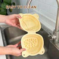 Vente en gros de mangeoires pliables écologiques pour animaux de compagnie, gamelles antidérapantes en silicone avec ventouse pour chat et chien, pour le camping