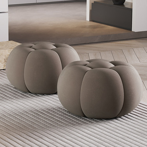 Puf otomano de terciopelo para el hogar, reposapiés nórdico para sala de estar, banco, asiento, sofá, reposapiés, otomanas - Product Image 2
