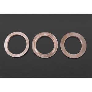 <b>Copper</b> End Rings and Precision Machined <b>Copper</b> Ring Components High Conductivity Parts for Induction Motor Rotors Electric - Product Image 5
