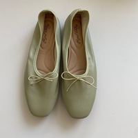XINZI RAIN Chaussures de Ballet Personnalisées à Faible MOQ pour Dames, Élégantes Ballerines Pliables en Cuir PU Souple pour Femmes