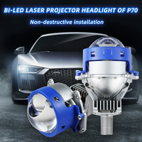 HYNBYZJ-Lentille de projecteur laser bi-led non destructive 3 pouces Faro LED Luz Proyector Turboes, phare à double laser billed pour voiture