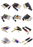 Adaptateur audio mono jack mâle 6,35 mm vers jack femelle 3,5 mm, connecteur jack audio mâle 6,35 mm, prise 6,5 mm