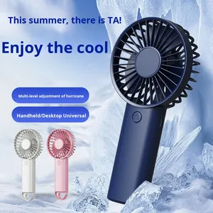 <span class=keywords><strong>Ventilateur</strong></span> électrique portable mini USB rechargeable à forte puissance pour usage domestique, sur bureau et mural - Product Image 2