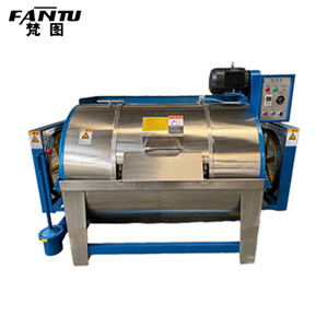 Lavadora <span class=keywords><strong>Industrial</strong></span> Semiautomática <span class=keywords><strong>de</strong></span> Alta Calidad <span class=keywords><strong>de</strong></span> 10 kg en Acero Inoxidable con Doble Puerta y Alimentación Eléctrica para Uso Comercial - Product Image 1