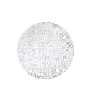 Contemporary Luxury Eco-Friendly PVC <b>Silver</b> <b>Placemats</b> & <b>Coasters</b> Hollow Table Home Kitchen Decor for Wholesale Restaurants - Product Image 3