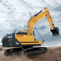 브랜드 뉴 HY-UNDA 굴삭기 HX60 프로 HX80 HX130 HX135 HX155L HX200 HX220L HX245 HX305L HX375L HX505L HX550L