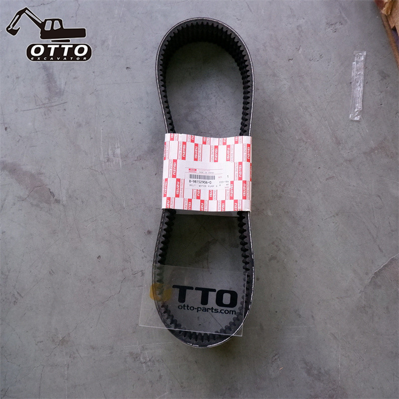 10M OTTO ZX200 Excavator Engine Fan Belt for ISUZU - 8981529060