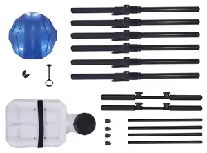 6 trục nông nghiệp phun Drone khung người mới bắt đầu thân thiện với ứng dụng kiểm soát vật liệu nhựa 3km cho agric UAV Máy phun - Product Image 5