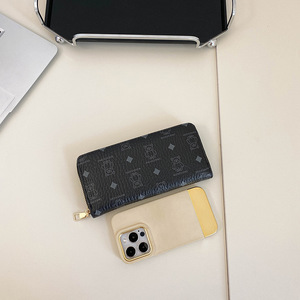 Cartera Larga de Diseño Europeo Americano para Mujer, con Estampado de Oso, Cierre de Cremallera Único, Múltiples Ranuras para Tarjetas, Portátil, de Viaje, a la Moda - Product Image 5