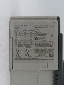 Nuevo y Original SACE Tmax XT3S 225 XT3S225 para PLC, Amplia Experiencia Técnica con Solida Experiencia en Mantenimiento Industrial - Product Image 6