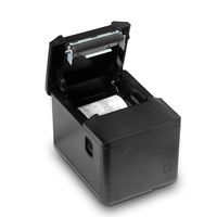 Printer termal Android 80 Pos 80mm, pencetak termal memotong kertas otomatis Desktop 80mm 3 inci
