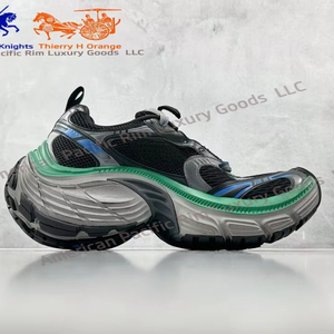 Zapatillas Deportivas de Lujo para Hombre, Modelo Chunky, Transpirables, con Aumento de Altura de 8 cm, 13ª Generación, Talla 10XL, Estilo Casual, <span class=keywords><strong>Balenciaga</strong></span> - Product Image 4