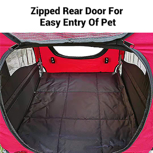 캠핑을위한 히치 커플러 커넥터가있는 핫 세일 애완 동물과 어린이 자전거 트레일러 - Product Image 6