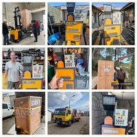 Ligne de recyclage de câbles usagés 30~50kg/h, granulateur de fils de cuivre avec séparation à air sec pour les nouvelles ateliers de recyclage de câbles