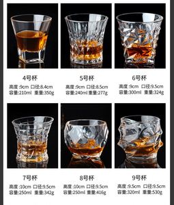 Verres à vin, à whisky, à bière, à brandy, à vodka, en cristal de luxe, personnalisés, pour bar à domicile - Product Image 2