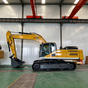 Excavadora de cadenas de servicio pesado de 30 toneladas con bomba Kawasaki y cucharón de 1.6m de capacidad, alta potencia de excavación, suministro directo de fábrica para - Product Image 1