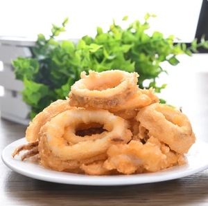 <span class=keywords><strong>Calamari</strong></span> Gourmet congelati (<span class=keywords><strong>Calamari</strong></span>) in frutti di mare malconcio fritti impanato preparati per i bambini - Product Image 1
