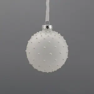 חג המולד ברור זכוכית כדור עם LED אור חג המולד כדורי עץ קישוט