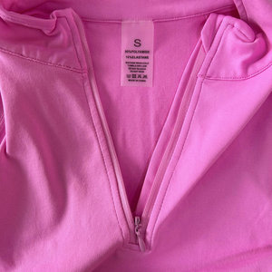 Sudadera con capucha de yoga de manga larga para mujer con media cremallera, abrigo deportivo sin costuras con característica transpirable, tops de ropa deportiva para fitness - Product Image 5