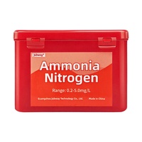Kit de test de l'azote ammoniacal 0,2-5 mg/L, résultat rapide en 5 minutes pour l'aquarium, l'aquaculture, les eaux usées, la surveillance de la qualité de l'eau