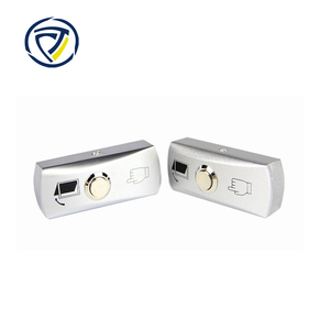 Small Aluminum Door <strong>Exit</strong> <strong>Button</strong> <strong>with</strong> Back Box - Product Image 4