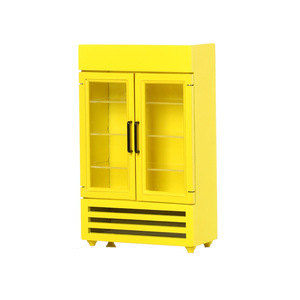 Mini refrigerador de juguete con doble puerta, modelo <span class=keywords><strong>miniatura</strong></span>, escala 1:12 para casa de muñecas ob11, juego de simulación. - Product Image 6