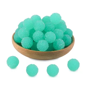 Kovict Wholesale Chunky Bubblegum Beads 20mm Granule Granulated Acrylic Sugar Rhinestones Beads For Beaded Pen Making