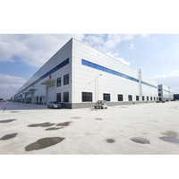 Edificio Prefabricado Económico de Estructura de Acero Moderna para Almacenes y Oficinas, Construcción Rápida con Paneles Aislantes y Armazón de Acero Ligero