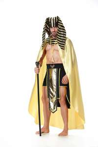Costume <span class=keywords><strong>de</strong></span> Pharaon Égyptien pour <span class=keywords><strong>Homme</strong></span> Adulte, Nouveau pour Halloween 2026, Costume <span class=keywords><strong>de</strong></span> Jeu <span class=keywords><strong>de</strong></span> Rôle, Cosplay, Spectacle Scénique - Product Image 5