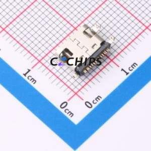 XUBF-0316-2034 USB Connector SMD Connector ( Connector Type: Type-C )( Protocol Standard: USB 3.1 )( Gender: Female ) - Product Image 2