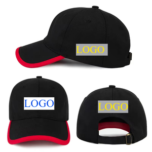Gorra de Béisbol de Algodón Personalizada con Bordado, Estilo Casual de 6 Paneles, Ajustable, Unisex, para Primavera/Verano - Product Image 1