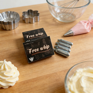 Cartouches de gaz pour crème fouettée Freewhip 8g - Product Image 6