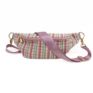 <span class=keywords><strong>Riñonera</strong></span> de pecho de ganchillo multifunción viaje gimnasio <span class=keywords><strong>riñonera</strong></span> deporte correr teléfono móvil cinturón pequeño riñoneras para mujer - Product Image 3