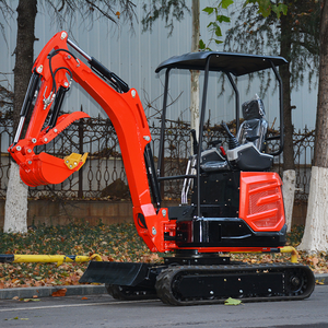 Miniexcavadora de bajo consumo de combustible en oferta para construcción, equipo con componentes de bomba de motor, excavadora para - Product Image 2