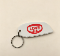 Porte-clés couteau personnalisé avec logo imprimé et yoyo pour cadeaux promotionnels de petite taille pour les boutiques