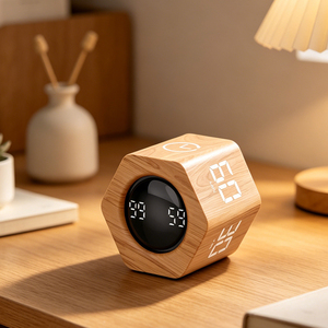 <span class=keywords><strong>Temporizador</strong></span> Digital con Sensor de Gravedad, Pantalla LED, Plástico Ecológico, Batería Recargable, Modo de Vibración Silencioso para Niños y Estudiantes - Product Image 1