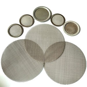 20 40 60 80 100 lưới hình tròn thép không gỉ 304 316 dệt đục lỗ lưới lọc đĩa Màn hình - Product Image 4