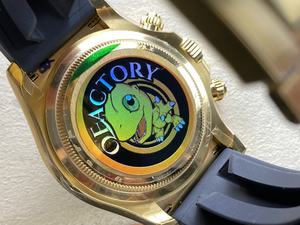 Reloj Mecánico de Lujo de la Mejor Calidad, 40 mm, Fábrica QF, 126519, Acero 904L, Movimiento 4131, Peso 155 g, Cronógrafo, Dorado, Panda - Product Image 5