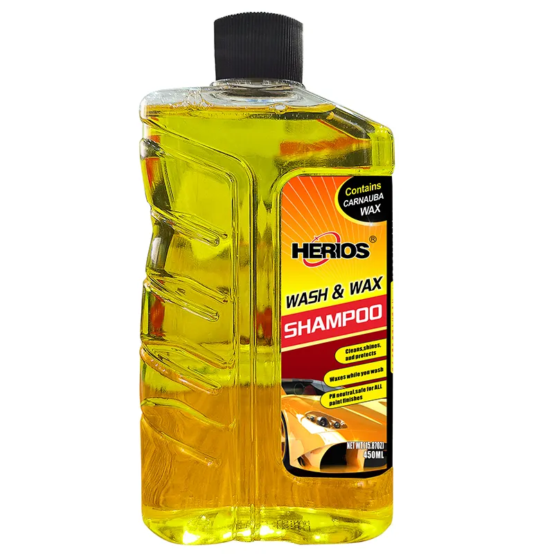 Fabrik Super High Quality Konzentriertes Auto wasch shampoo Wachs Oem Auto Shampoo 450ml Tiefe Auto oberflächen reinigung Außen wäsche