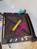 Chariot de rangement moderne en plastique ABS pour sèche-cheveux et outils de coiffure – Vente en gros
